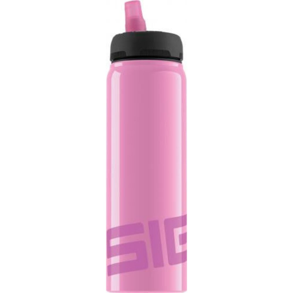 NWT- SIGG .75l Wide Mouth Bottle w/Straw, Pink